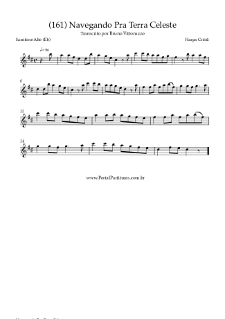 Harpa Cristã  score for Alto Saxophone