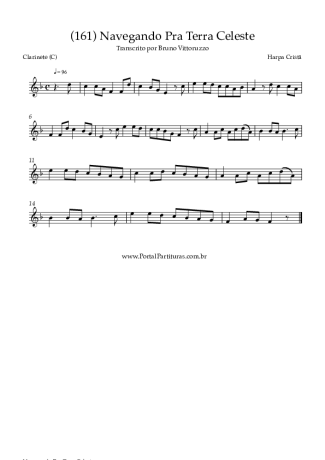 Harpa Cristã  score for Clarinet (C)