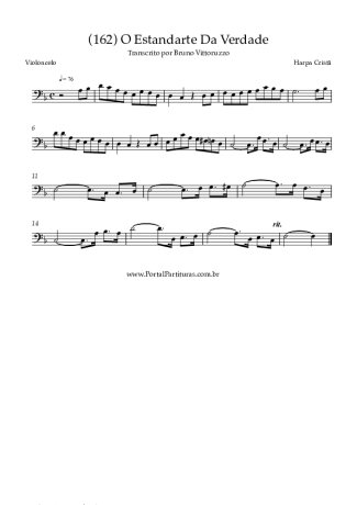 Harpa Cristã (162) O Estandarte Da Verdade score for Cello