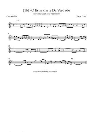 Harpa Cristã (162) O Estandarte Da Verdade score for Clarinet (Bb)