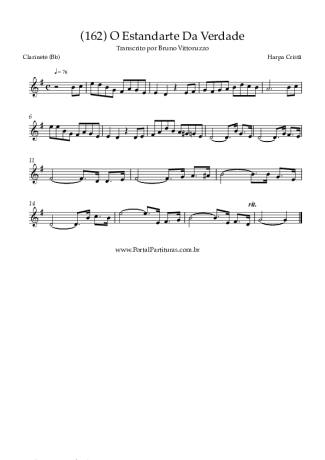 Harpa Cristã  score for Clarinet (Bb)