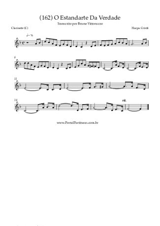 Harpa Cristã (162) O Estandarte Da Verdade score for Clarinet (C)
