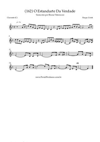 Harpa Cristã  score for Clarinet (C)