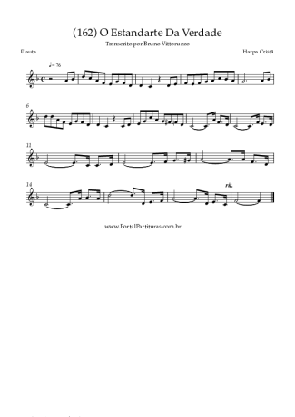 Harpa Cristã (162) O Estandarte Da Verdade score for Flute