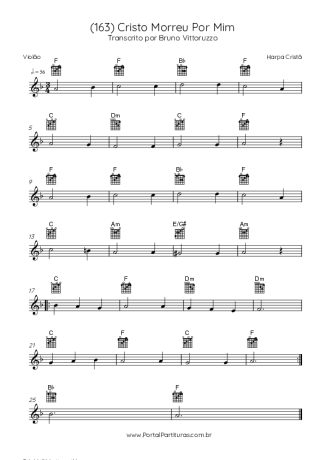 Harpa Cristã  score for Acoustic Guitar