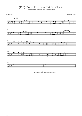 Harpa Cristã  score for Cello