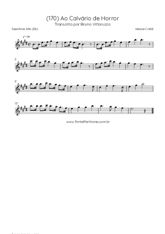 Harpa Cristã  score for Alto Saxophone