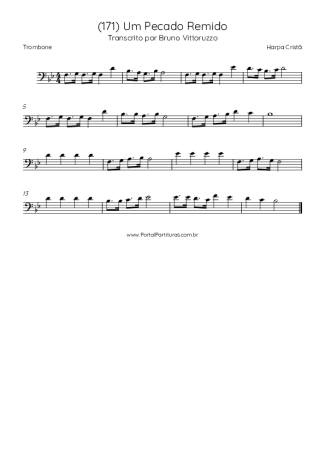 Harpa Cristã  score for Trombone