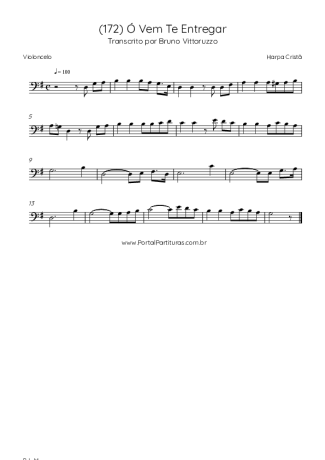 Harpa Cristã  score for Cello