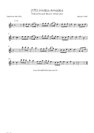 Harpa Cristã  score for Alto Saxophone