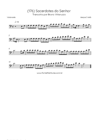 Harpa Cristã  score for Cello