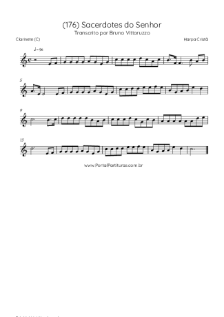 Harpa Cristã  score for Clarinet (C)