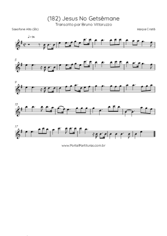 Harpa Cristã  score for Alto Saxophone