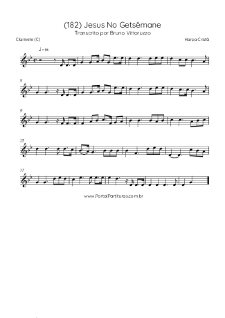 Harpa Cristã  score for Clarinet (C)