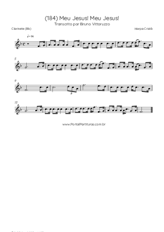 Harpa Cristã  score for Clarinet (Bb)