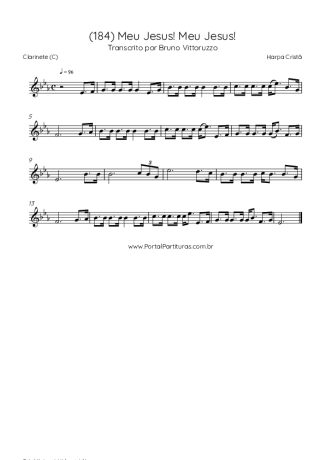 Harpa Cristã  score for Clarinet (C)