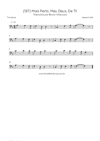 Harpa Cristã  score for Trombone