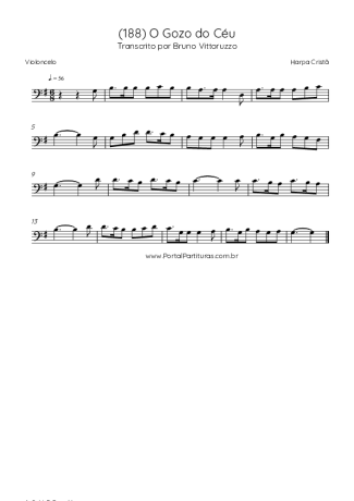 Harpa Cristã  score for Cello