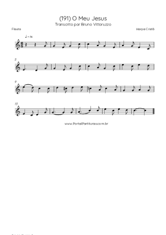 Harpa Cristã  score for Flute