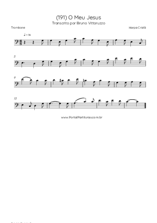 Harpa Cristã  score for Trombone