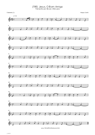 Harpa Cristã  score for Clarinet (C)