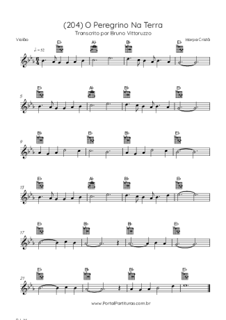 Harpa Cristã  score for Acoustic Guitar