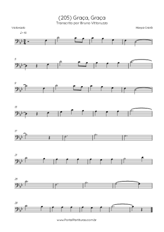 Harpa Cristã  score for Cello