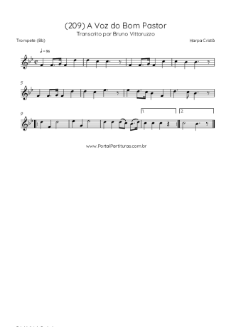 Harpa Cristã  score for Trumpet