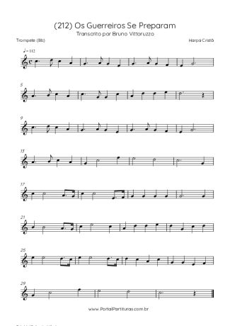 Harpa Cristã  score for Trumpet