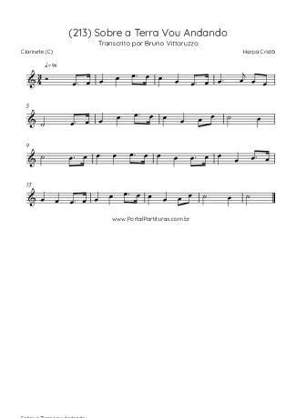 Harpa Cristã  score for Clarinet (C)