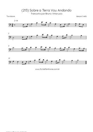 Harpa Cristã  score for Trombone