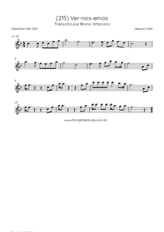 Harpa Cristã  score for Alto Saxophone