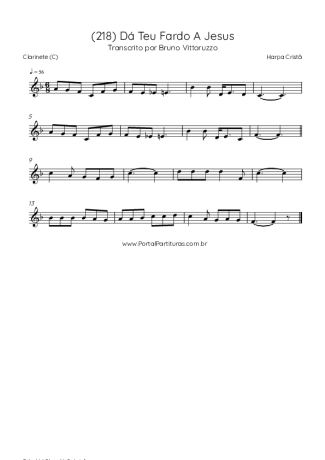 Harpa Cristã  score for Clarinet (C)