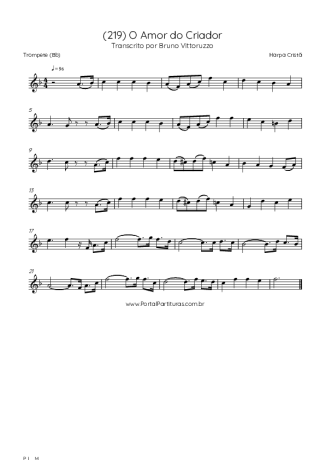 Harpa Cristã  score for Trumpet