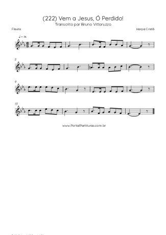 Harpa Cristã  score for Flute