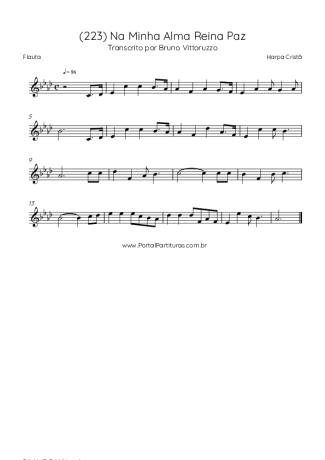 Harpa Cristã  score for Flute