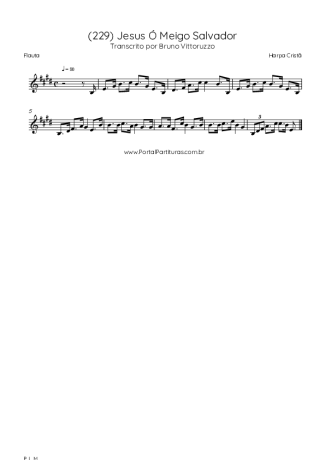 Harpa Cristã  score for Flute