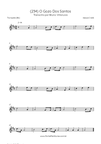 Harpa Cristã  score for Trumpet