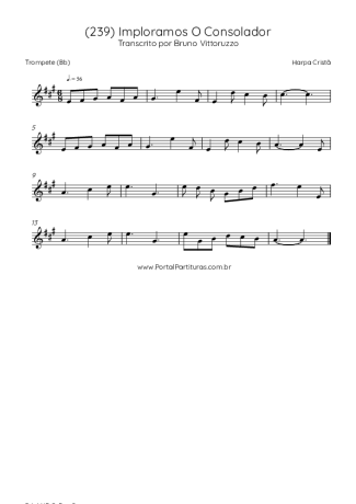 Harpa Cristã  score for Trumpet