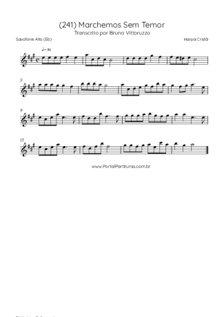 Harpa Cristã  score for Alto Saxophone