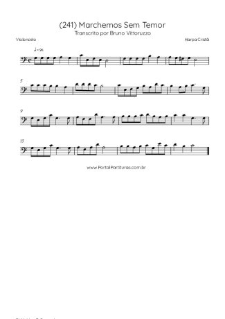 Harpa Cristã  score for Cello