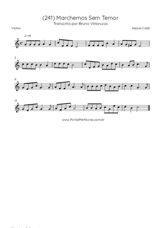 Harpa Cristã  score for Violin