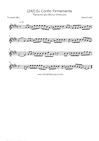 Harpa Cristã  score for Trumpet