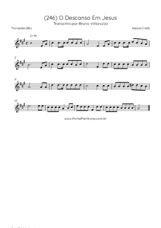 Harpa Cristã  score for Trumpet