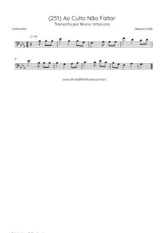 Harpa Cristã  score for Cello