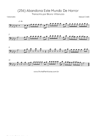 Harpa Cristã  score for Cello