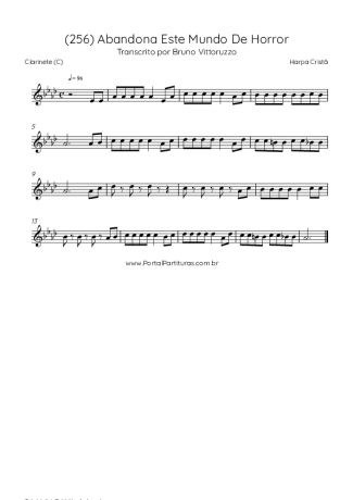 Harpa Cristã  score for Clarinet (C)