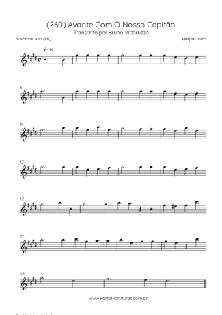 Harpa Cristã  score for Alto Saxophone