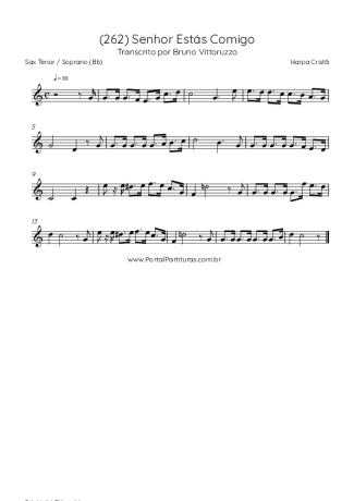 Harpa Cristã  score for Tenor Saxophone Soprano (Bb)