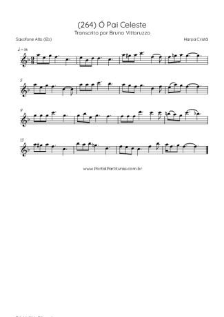 Harpa Cristã  score for Alto Saxophone